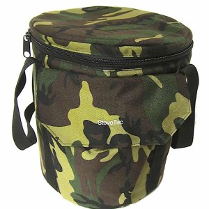 Canvas Stove Bag (Woodland Camouflage)