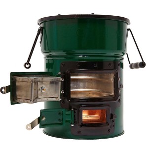 Lightweight Biomass and Charcoal Burning Stove (Two-Door Deluxe Lite)